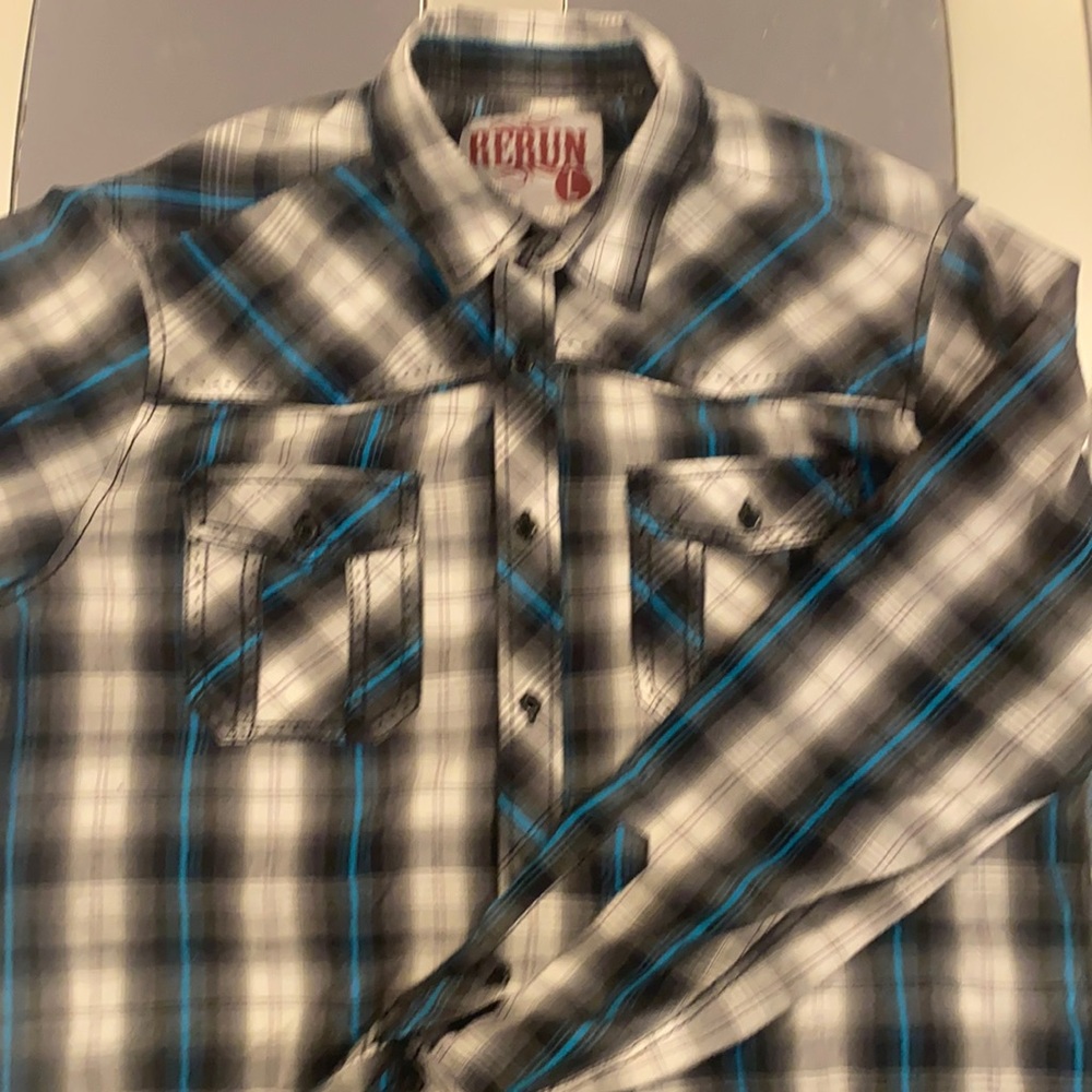 Beautiful Retro Rerun biker shirt 🔥